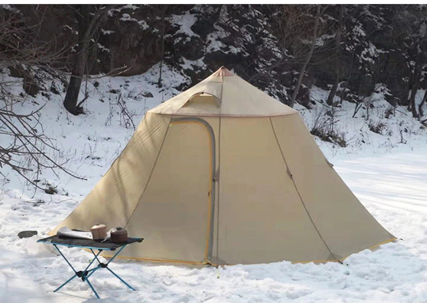 Cheap Goat Tents ASTA new arrival SHANJU 2 to 6 person 20d silnylon big space outdoor camping tent Tents 
